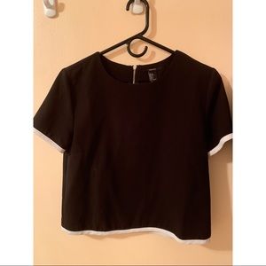 $10 Bundle - Boxy Black T with White Outline